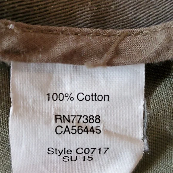 J. Crew Jacket cinch waist olive green color size xs - Picture 11 of 11